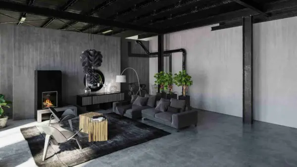 8 ideas únicas para la sala de estar con pisos grises: ¡Sigue la tendencia!