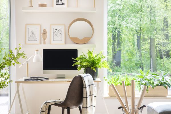 Mejore la acústica de su oficina en el hogar