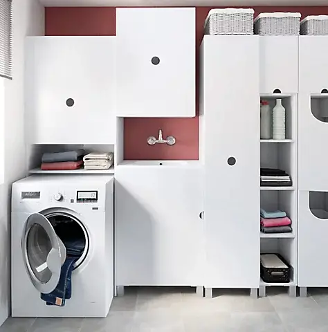 Cómo insonorizar un armario de lavandería
